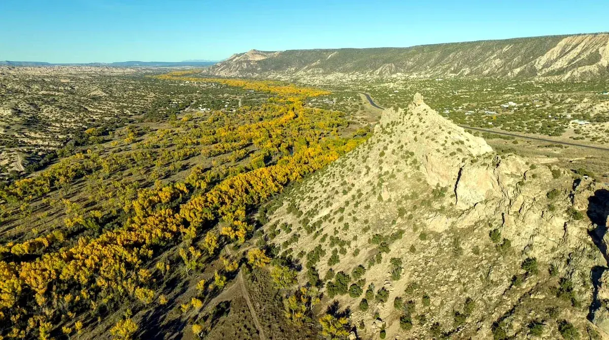 Autumn colors, Ojo Caliente New Mexico